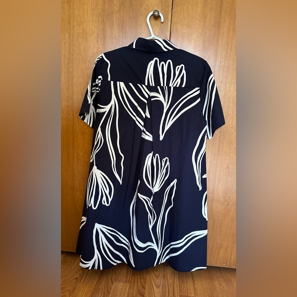 The Pollie Short-Sleeve Swing Tunic Mini Dress - Picture 5 of 9